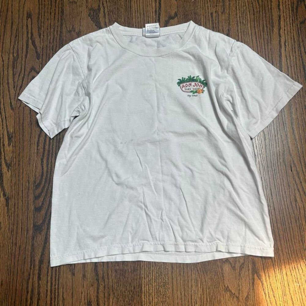 Ron-jon-surf-shop White and Cream T-shirt